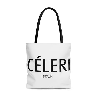 Celeri Dark AOP Tote Bag