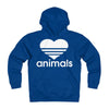 Love Animals Fleece Hoodie