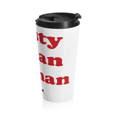 Nasty Vegan Woman Stainless Steel Travel Mug