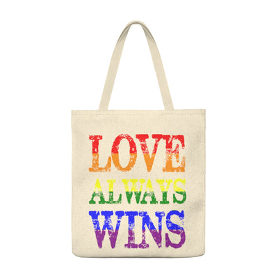 Love Always Wins Tote Bag - Roomy