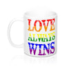 Love Always Win Mug 11oz