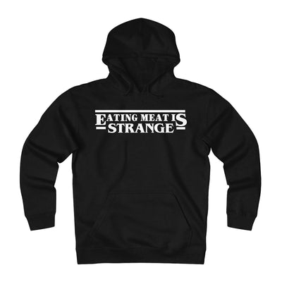 Eating Meat is Strange Fleece Hoodie