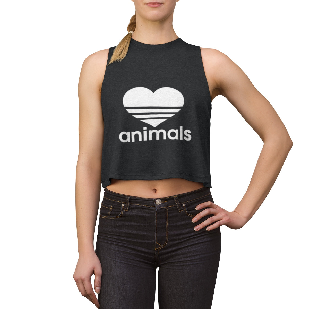 Animals Crop Top