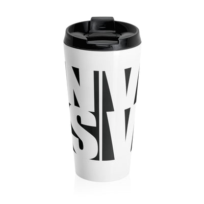 Vegan Vibes Stainless Steel Travel Mug