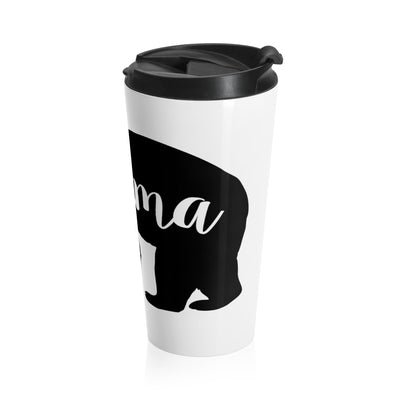 Mama Bear Stainless Steel Travel Mug