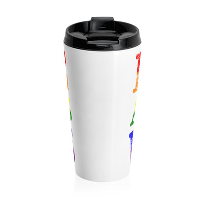 Love Always Win Stainless Steel Travel Mug