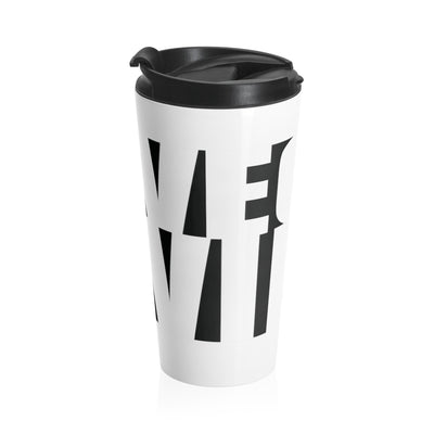 Vegan Vibes Stainless Steel Travel Mug