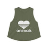 Animals Crop Top