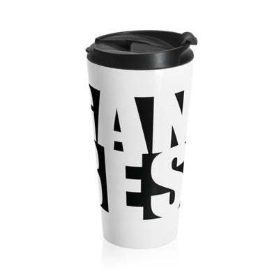 Vegan Vibes Stainless Steel Travel Mug