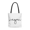 Vegan AOP Tote Bag